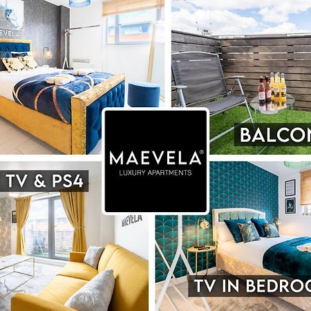 Maevela Apartments - Ultra Lavish Luxury 2 Bed Apartment City Centre - With Balcony - Free Secure Parking - Ps4 & Smart Tv'S Birmingham Kültér fotó