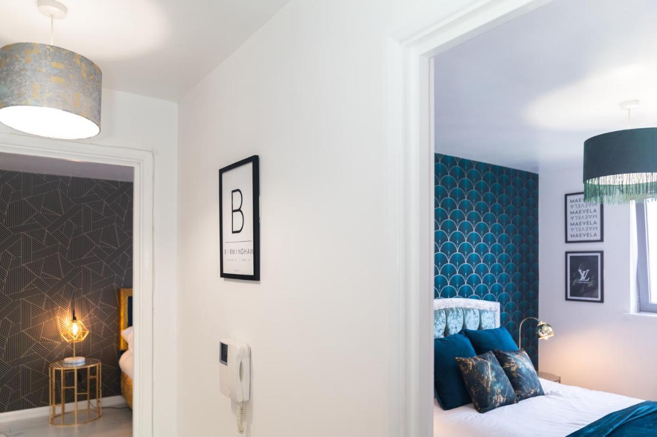 Maevela Apartments - Ultra Lavish Luxury 2 Bed Apartment City Centre - With Balcony - Free Secure Parking - Ps4 & Smart Tv'S Birmingham Kültér fotó