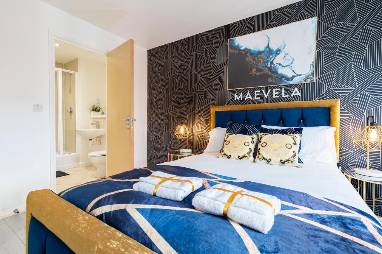 Maevela Apartments - Ultra Lavish Luxury 2 Bed Apartment City Centre - With Balcony - Free Secure Parking - Ps4 & Smart Tv'S Birmingham Kültér fotó