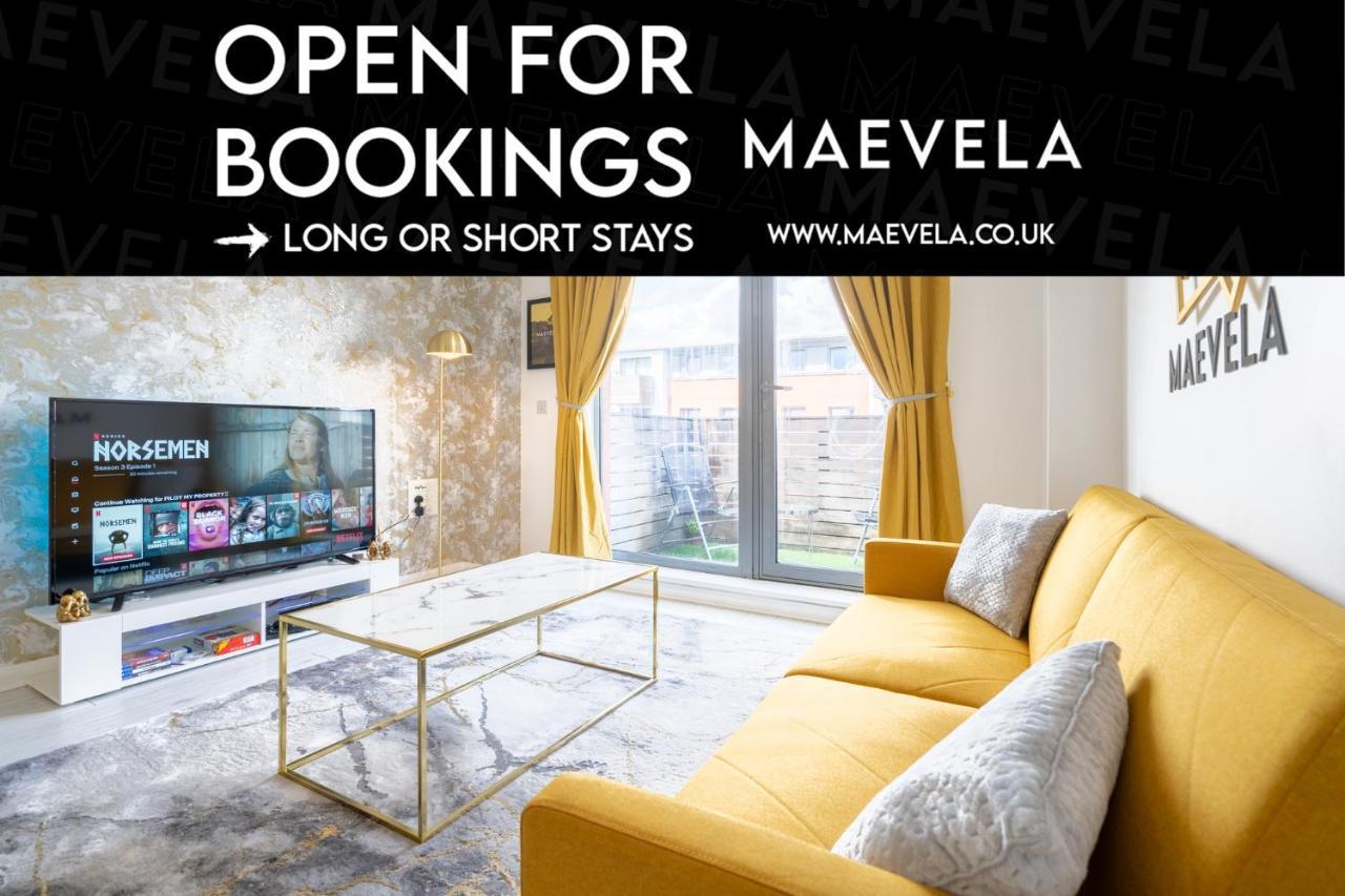 Maevela Apartments - Ultra Lavish Luxury 2 Bed Apartment City Centre - With Balcony - Free Secure Parking - Ps4 & Smart Tv'S Birmingham Kültér fotó